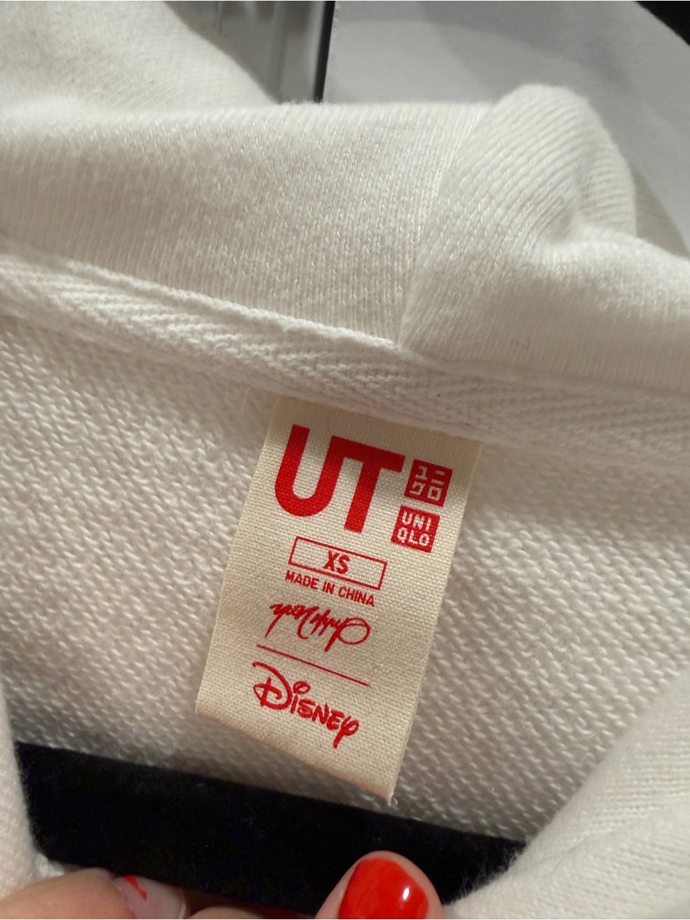 Uniqlo "Disney Stories" Mickey Hooded Long Sleeve Sweatshirt Dress - Picture 4 of 4
